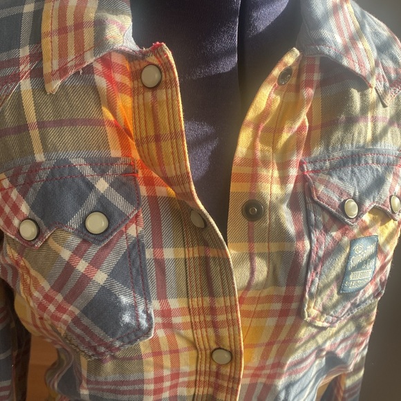 SuperDry Authentic long sleeve plaid shirt - Picture 4 of 5